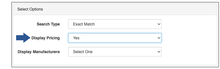 Display Pricing